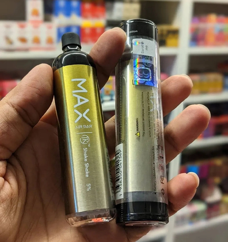 Air Bar Max E Cigarette Air Bar Disposable Device 1250mAh Battery 6.5ml Vape Pods Kit 2000 Puffs