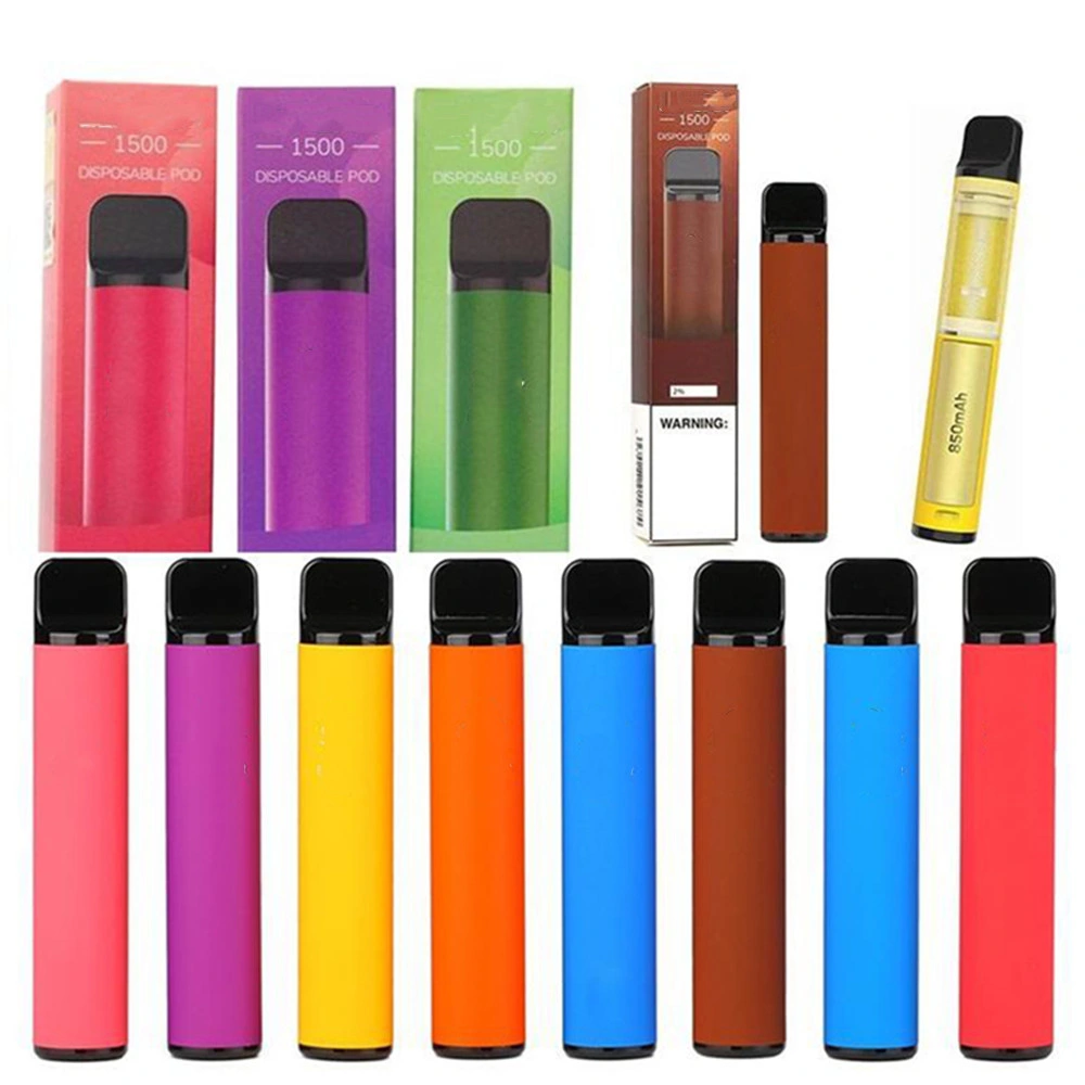 Factory Wholesale Vapes Pod Disposable Elf Vape 1500/3500/5000 Puffs Electronic Cigarette Disposable E-Cigarette Juice Liquid 1500 Puffs